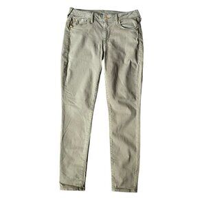 True Religion Jennie Curvy.Skinny Mid Rise  Casual -Blue denim Jeans. Size 30